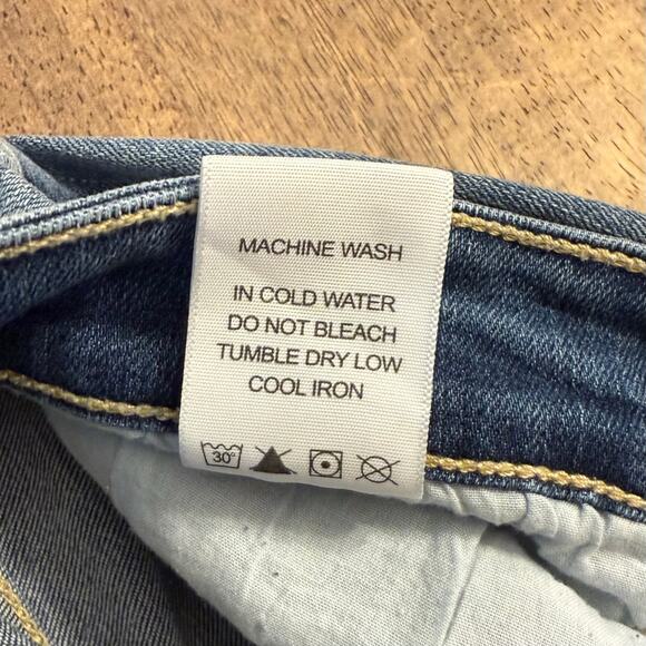 Judy Blue Los Angeles Flare Denim Jeans Distressed High Rise Size 9/29 - Picture 9 of 11